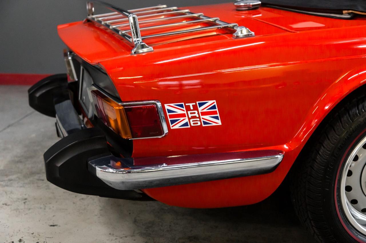 1976 Triumph TR6 OVERDRIVE HARD TOP