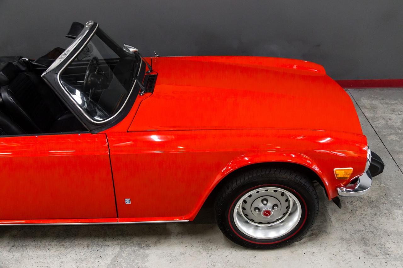 1976 Triumph TR6 OVERDRIVE HARD TOP