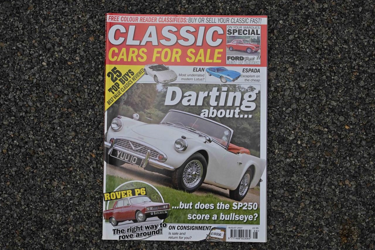 1960 Daimler SP250 Dart