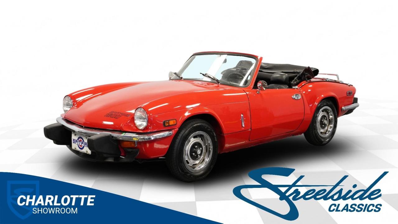 1976 Triumph Spitfire 1500 Convertible