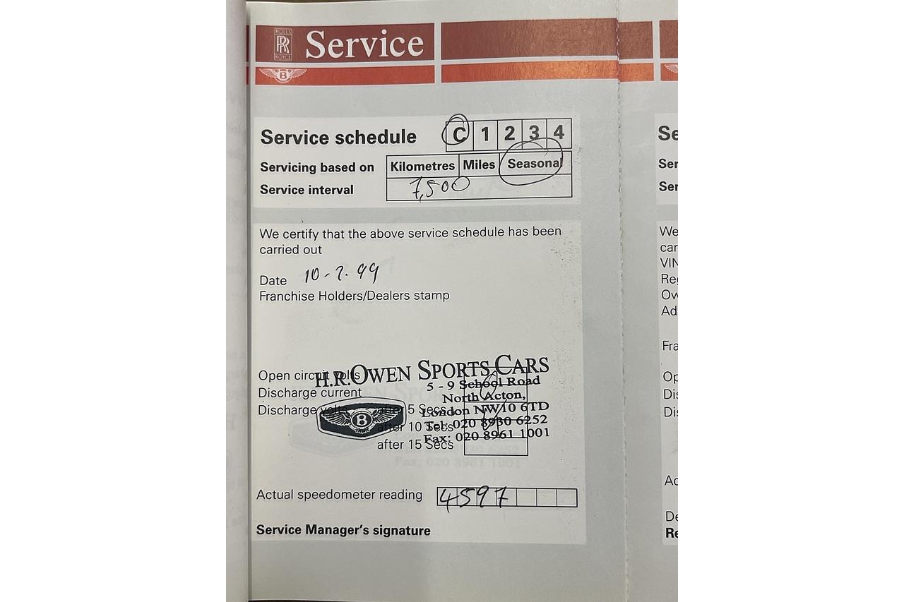 1997 Bentley AZURE
