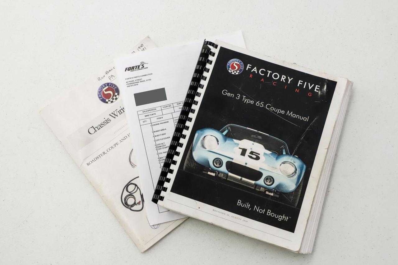 1965 Shelby Daytona Factory Five