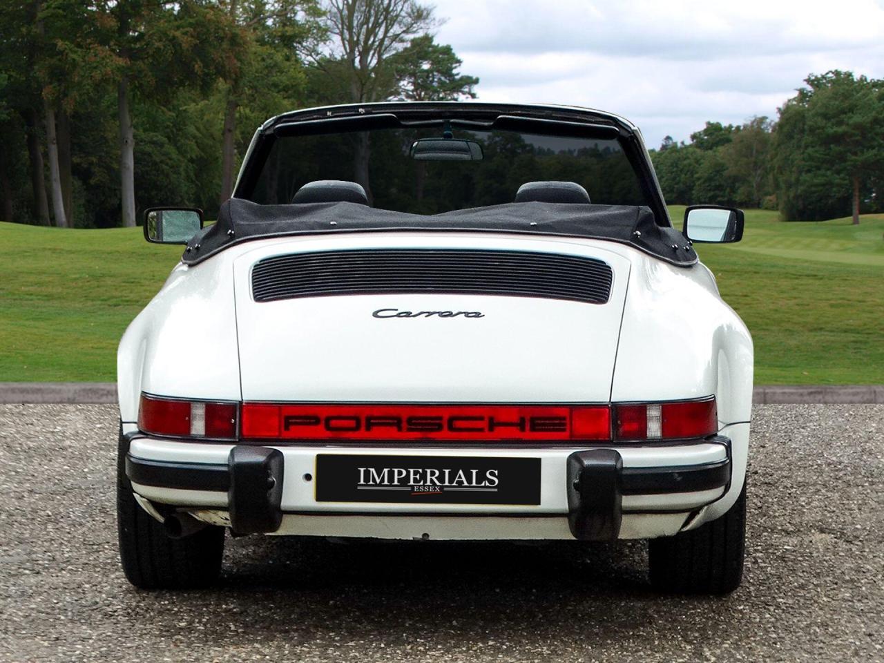 1984 Porsche 3.2 Classic Carrera Cabriolet 2dr