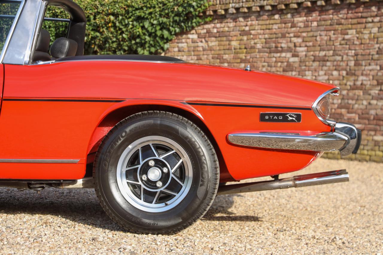 1975 Triumph Stag MkII with factory-hardtop &ldquo;Restored to a high standard&rdquo;