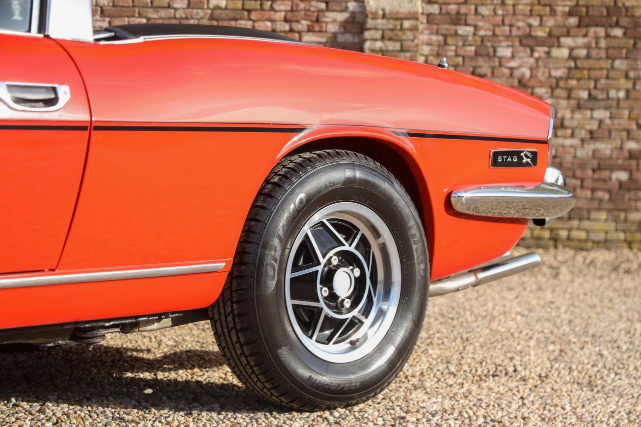 1975 Triumph Stag MkII with factory-hardtop &ldquo;Restored to a high standard&rdquo;