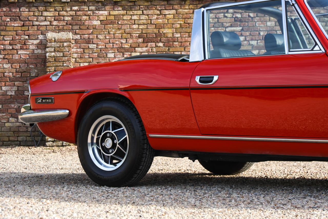 1975 Triumph Stag MkII with factory-hardtop &ldquo;Restored to a high standard&rdquo;