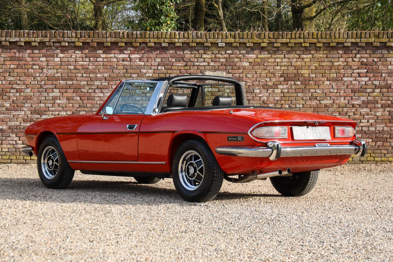 1975 Triumph Stag MkII with factory-hardtop &ldquo;Restored to a high standard&rdquo;