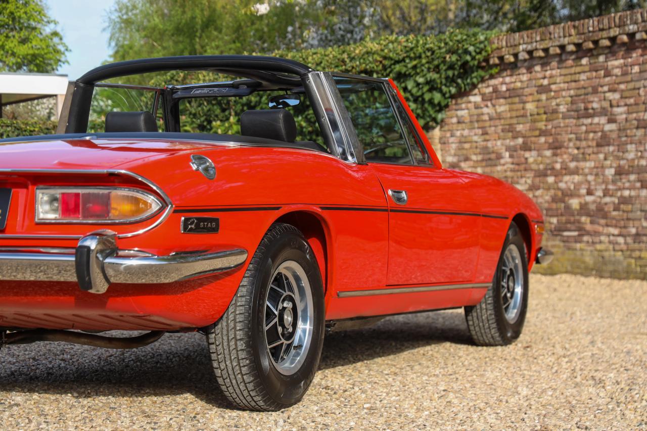 1975 Triumph Stag MkII with factory-hardtop &ldquo;Restored to a high standard&rdquo;