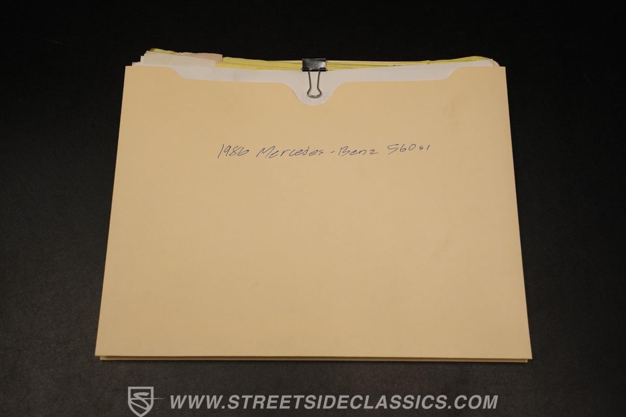 1986 Mercedes - Benz 560SL