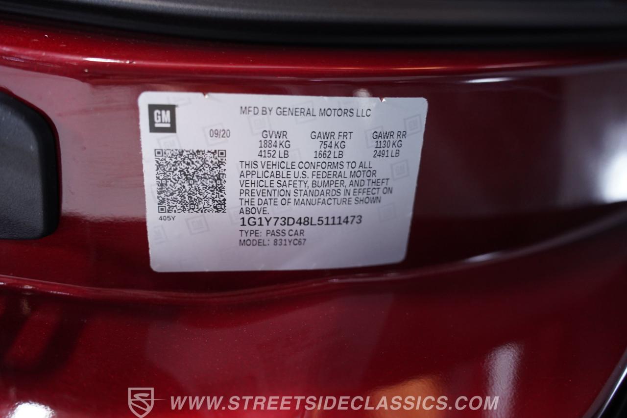 2020 Chevrolet Corvette 2LT Z51 CONVERTIBLE