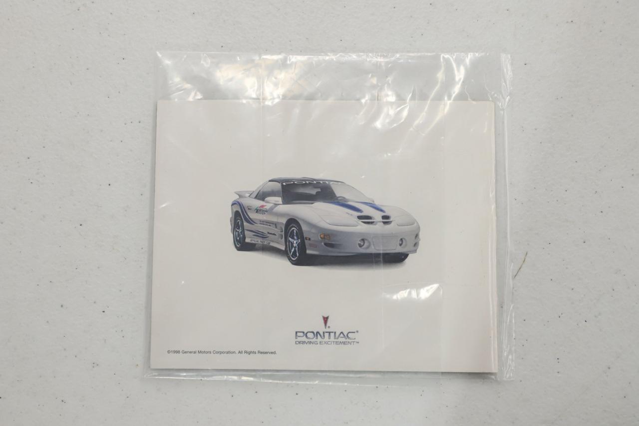1999 Pontiac Trans Am 30th Anniversary