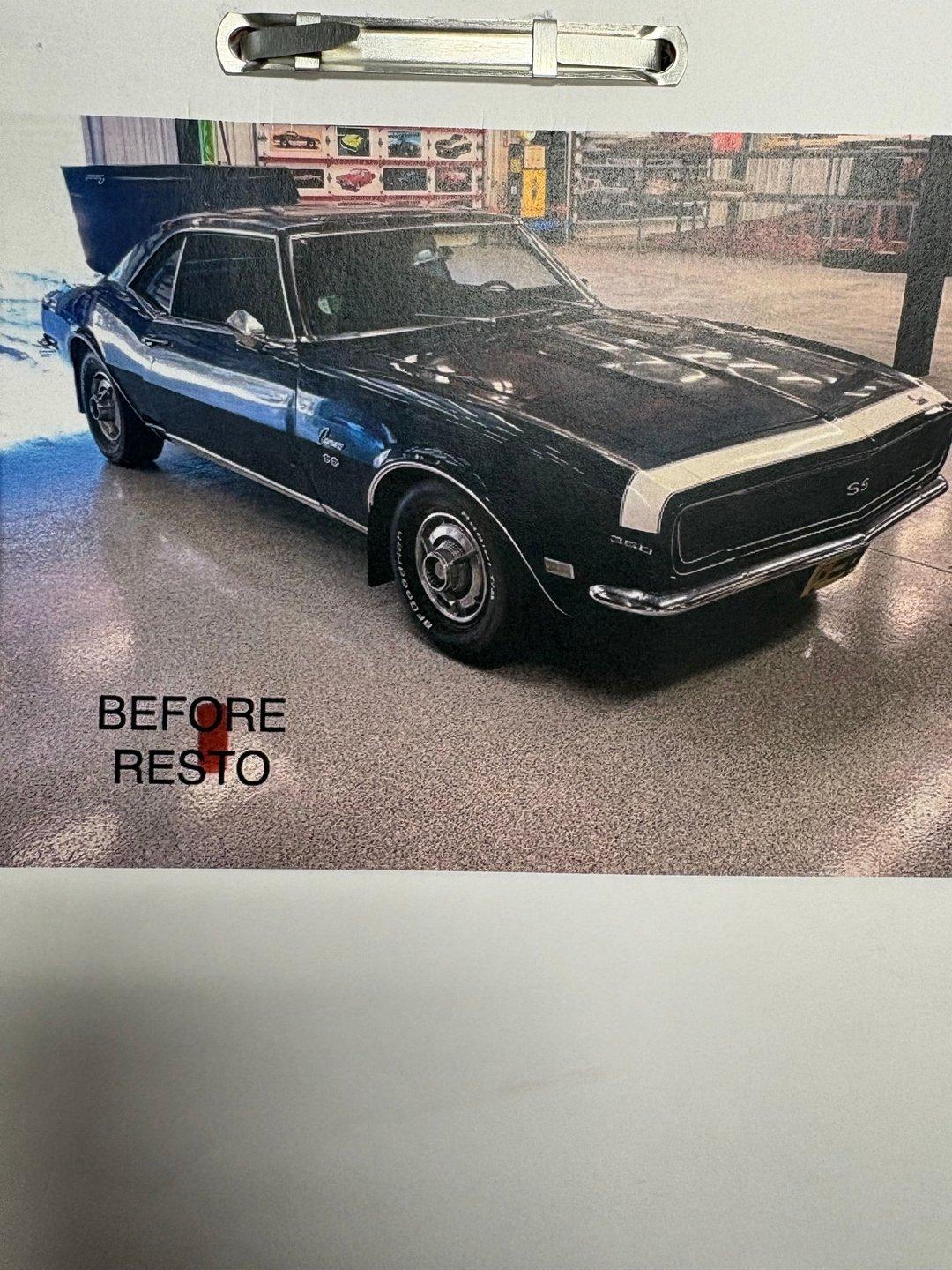 1968 Chevrolet Camaro RS/SS 350