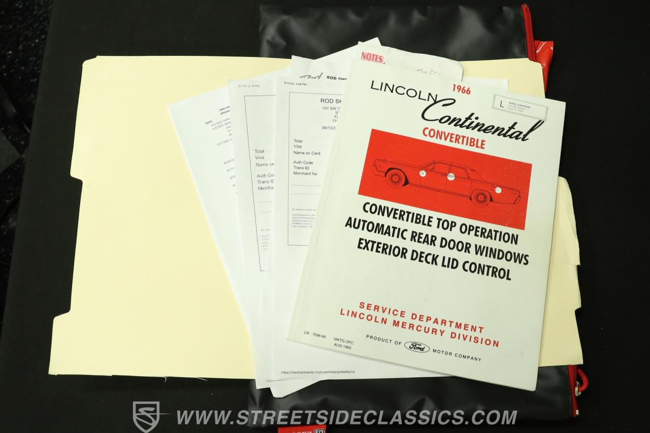 1966 Lincoln Continental Convertible