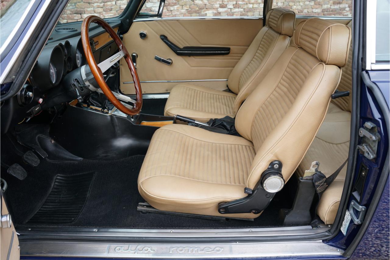 1974 Alfa Romeo GTV 2000 Bertone &ldquo;Blu Ollandese over Naturale&rdquo;