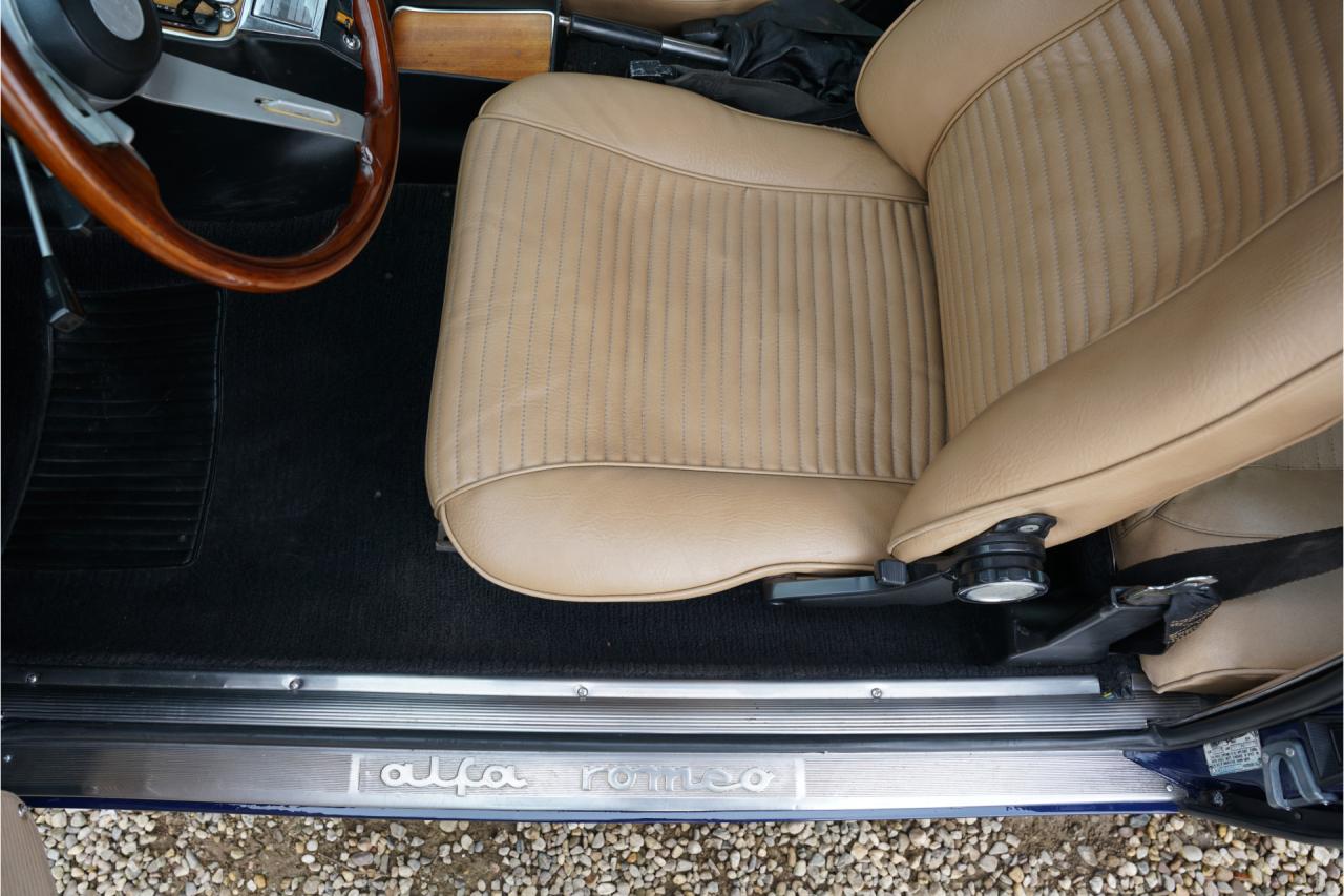 1974 Alfa Romeo GTV 2000 Bertone &ldquo;Blu Ollandese over Naturale&rdquo;