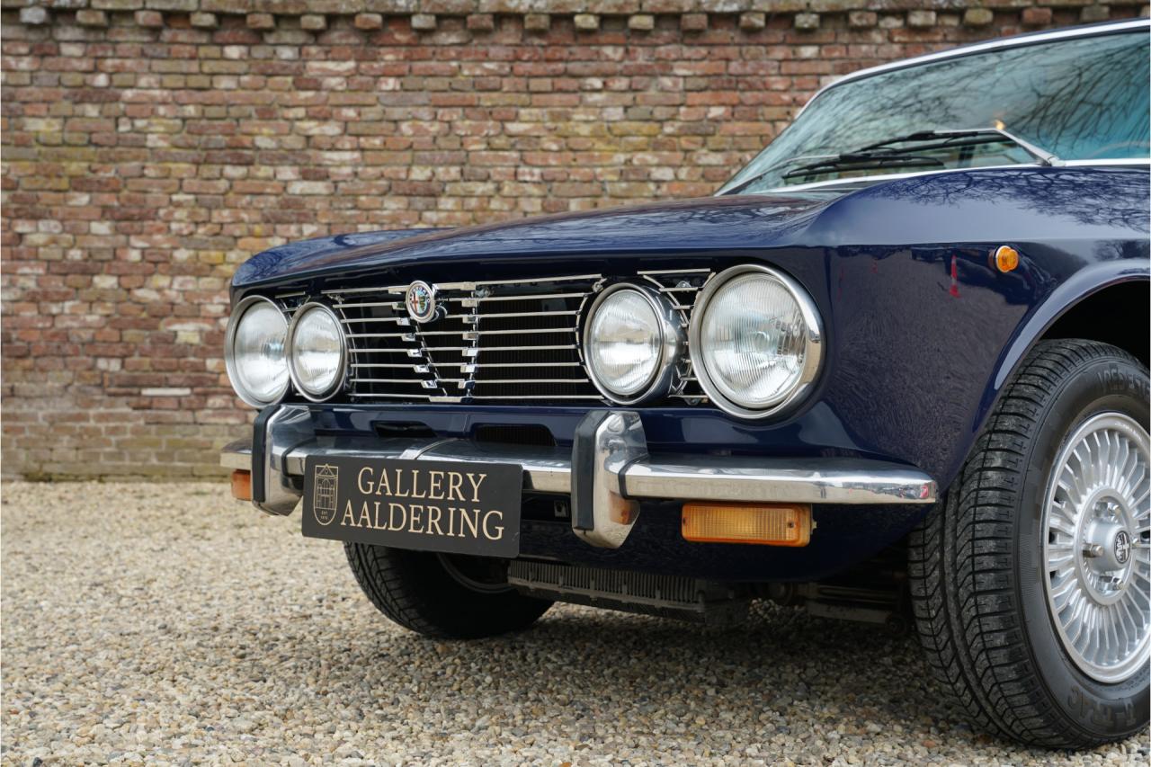 1974 Alfa Romeo GTV 2000 Bertone &ldquo;Blu Ollandese over Naturale&rdquo;