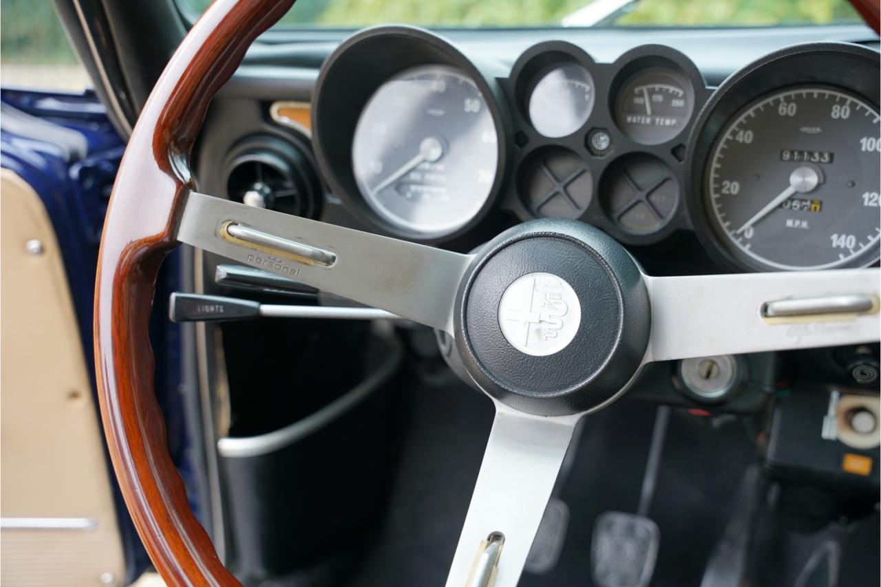 1974 Alfa Romeo GTV 2000 Bertone &ldquo;Blu Ollandese over Naturale&rdquo;