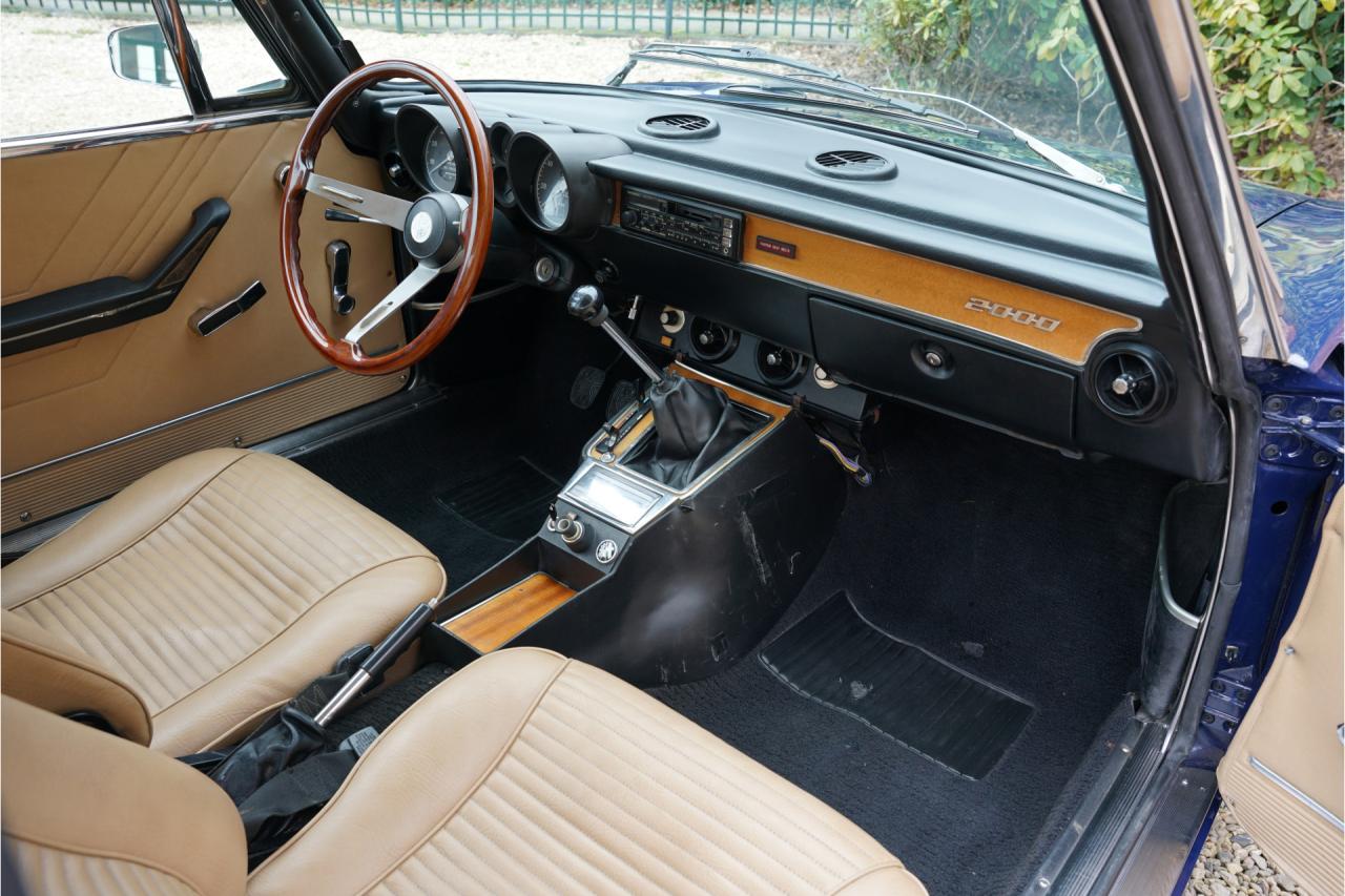 1974 Alfa Romeo GTV 2000 Bertone &ldquo;Blu Ollandese over Naturale&rdquo;