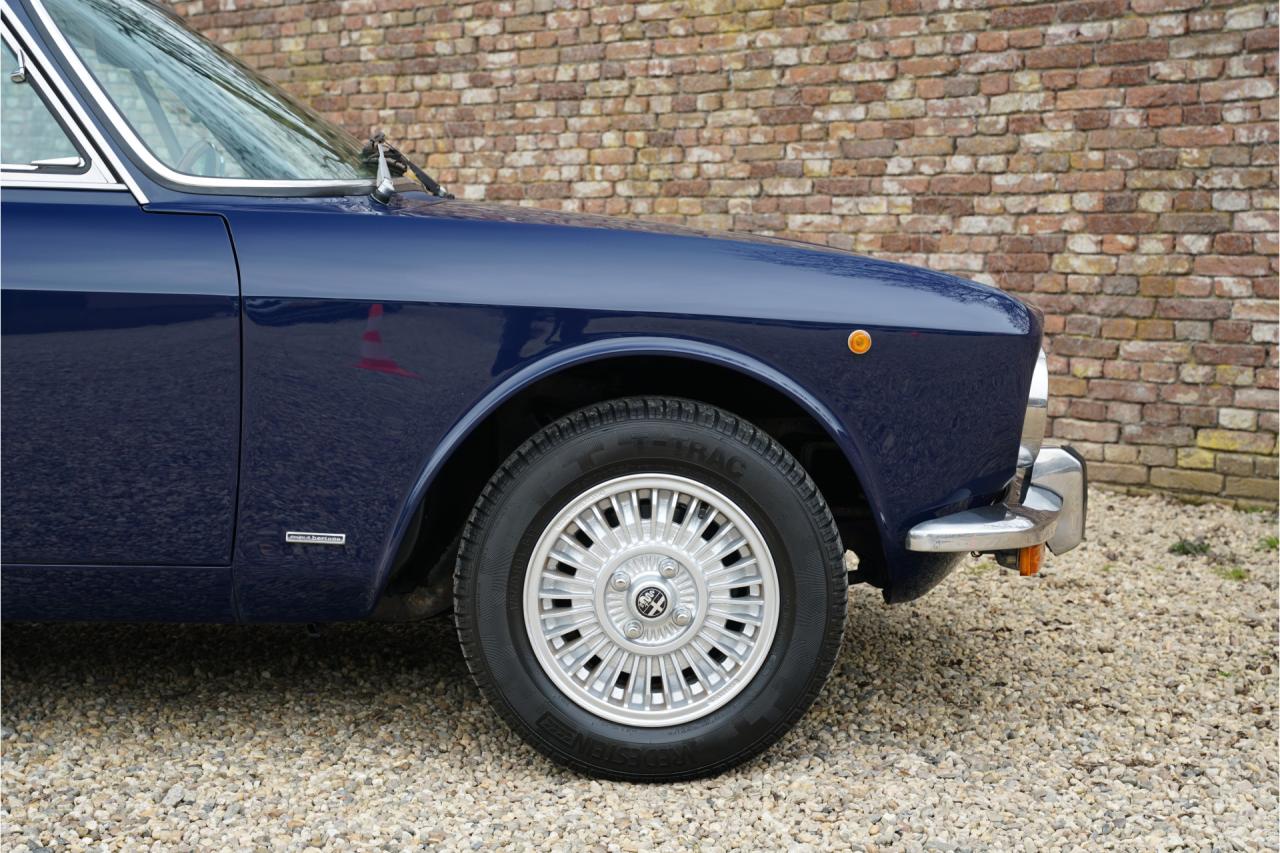 1974 Alfa Romeo GTV 2000 Bertone &ldquo;Blu Ollandese over Naturale&rdquo;
