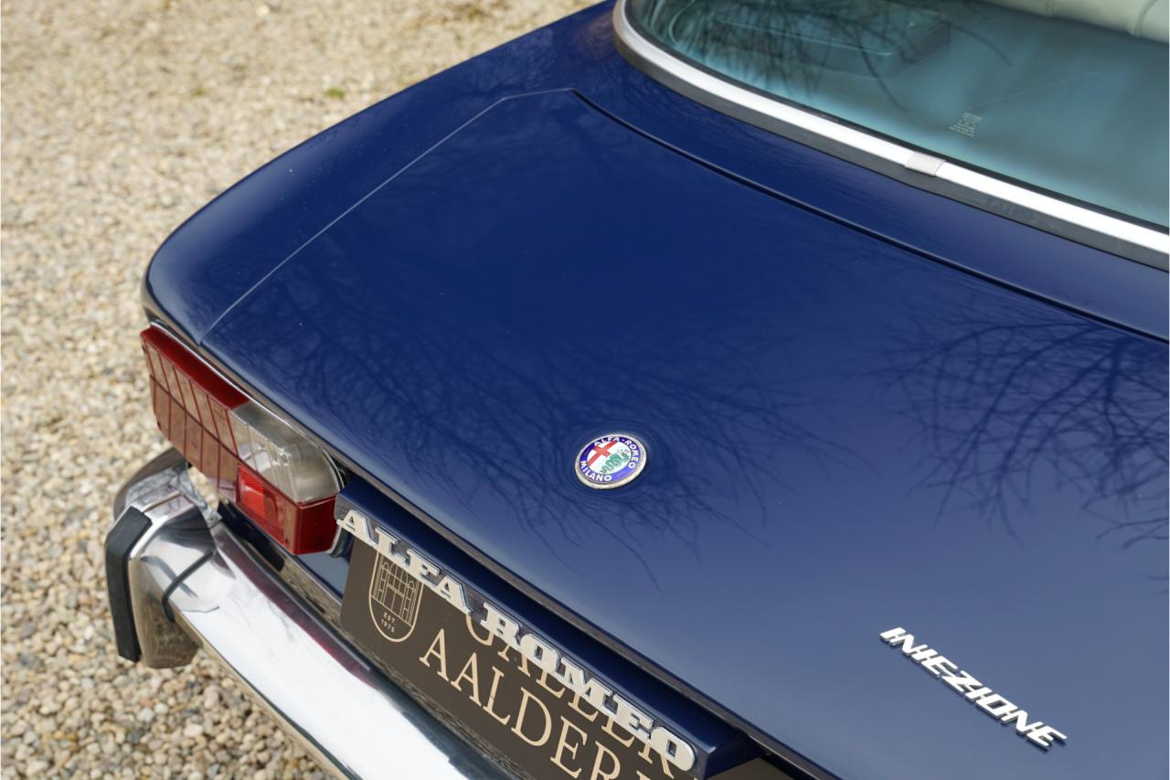 1974 Alfa Romeo GTV 2000 Bertone &ldquo;Blu Ollandese over Naturale&rdquo;