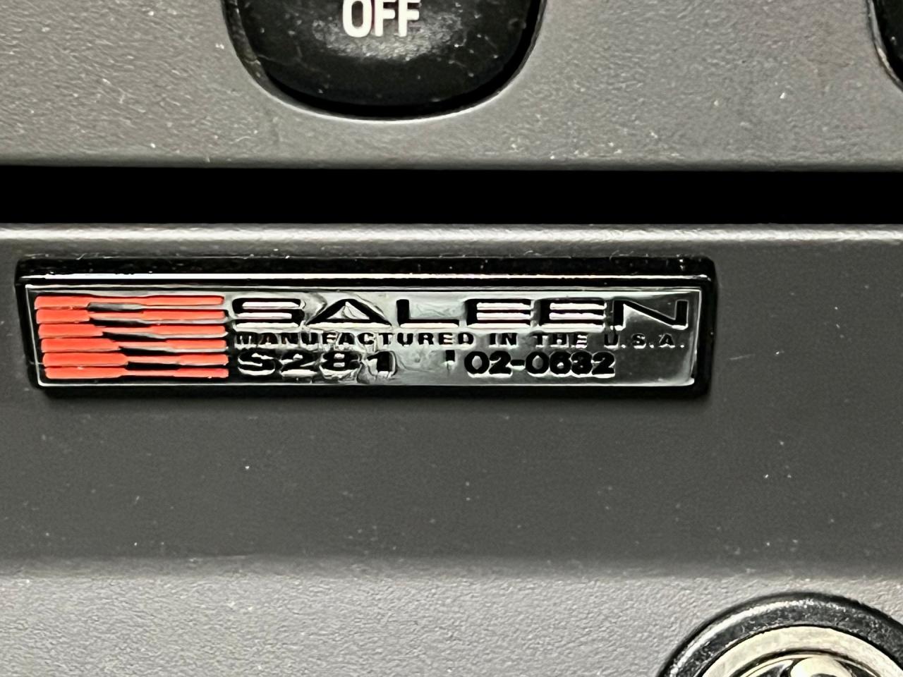 2002 Ford Saleen Mustang