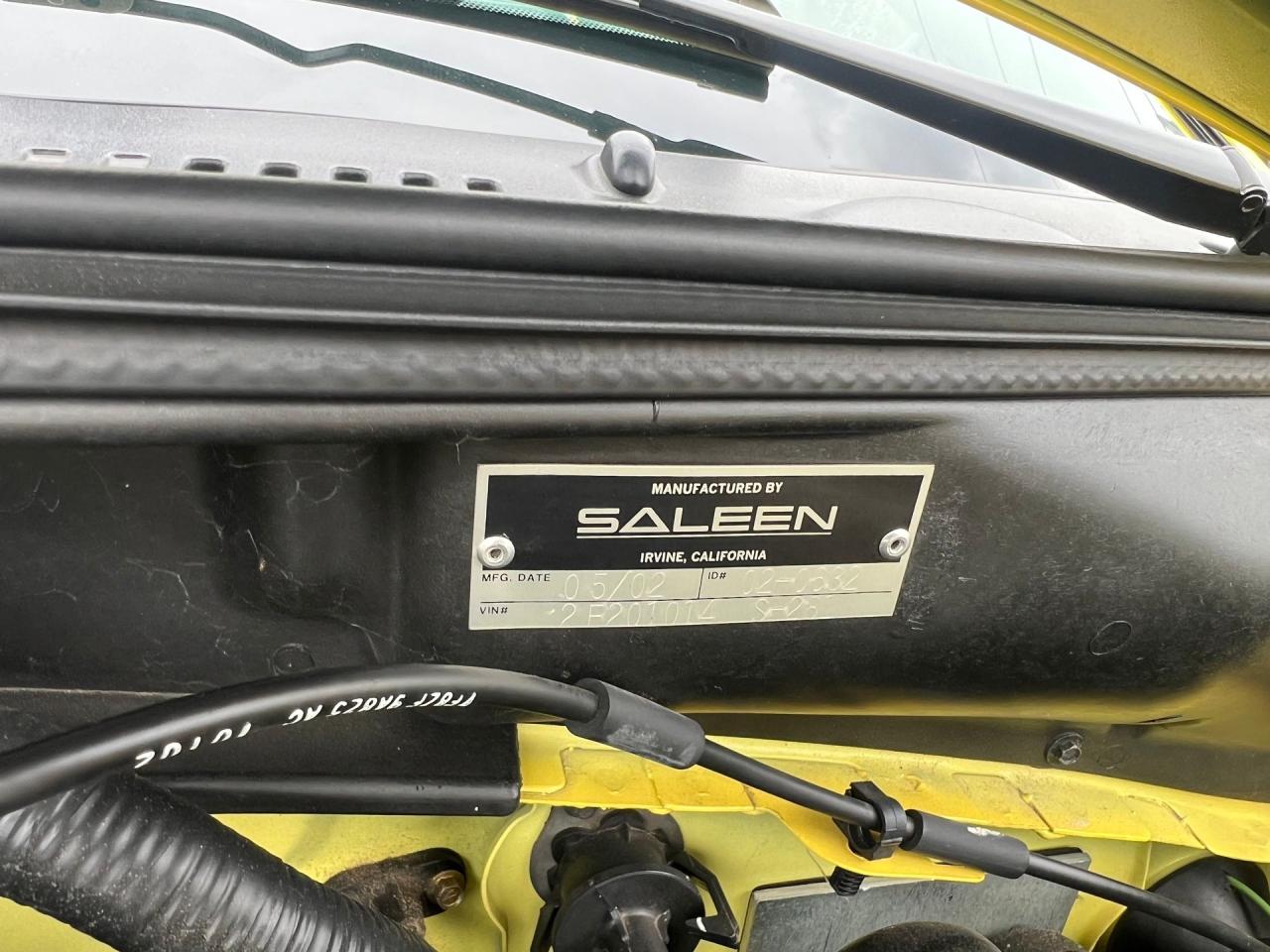 2002 Ford Saleen Mustang