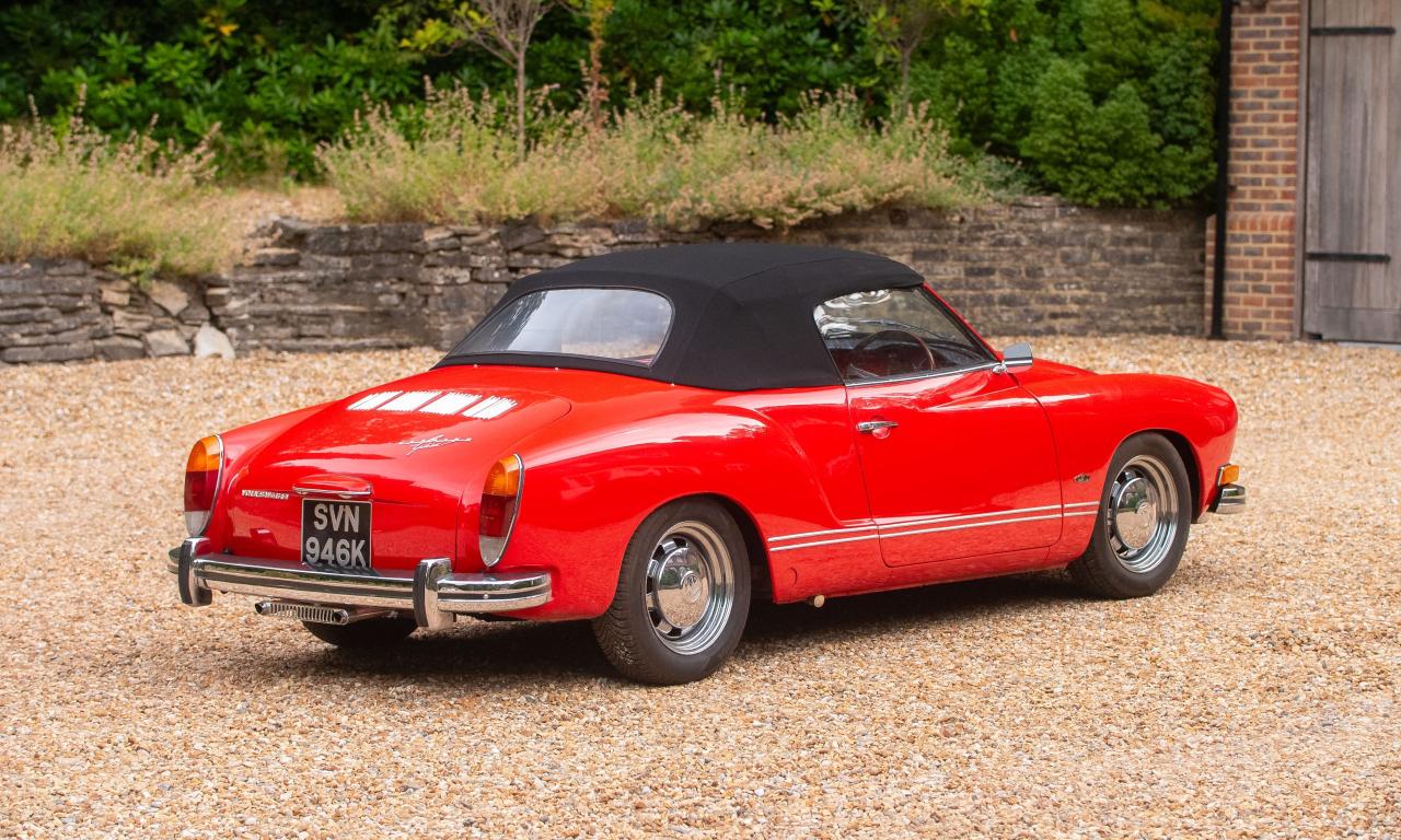 1972 Volkswagen Kharman Ghia Type 14 Cabriolet