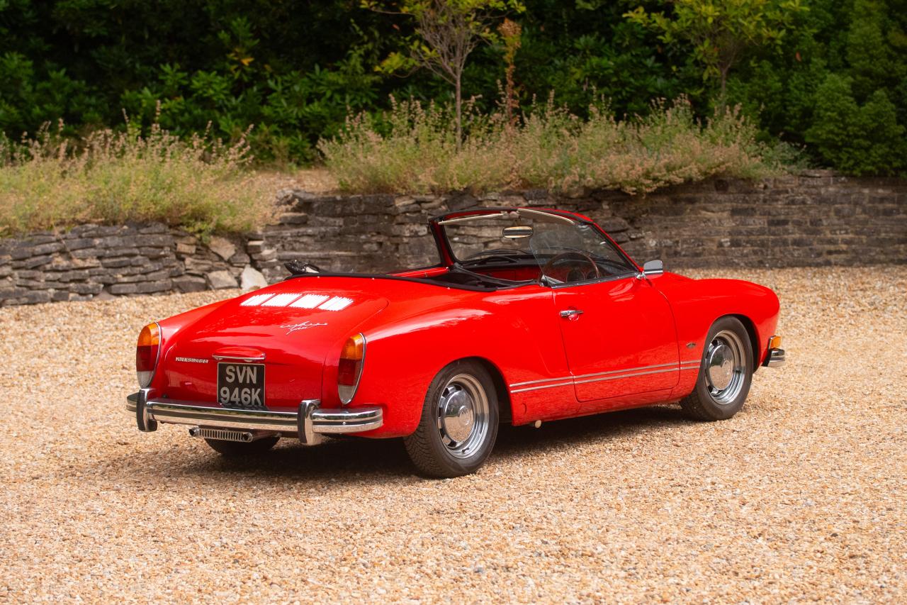 1972 Volkswagen Kharman Ghia Type 14 Cabriolet