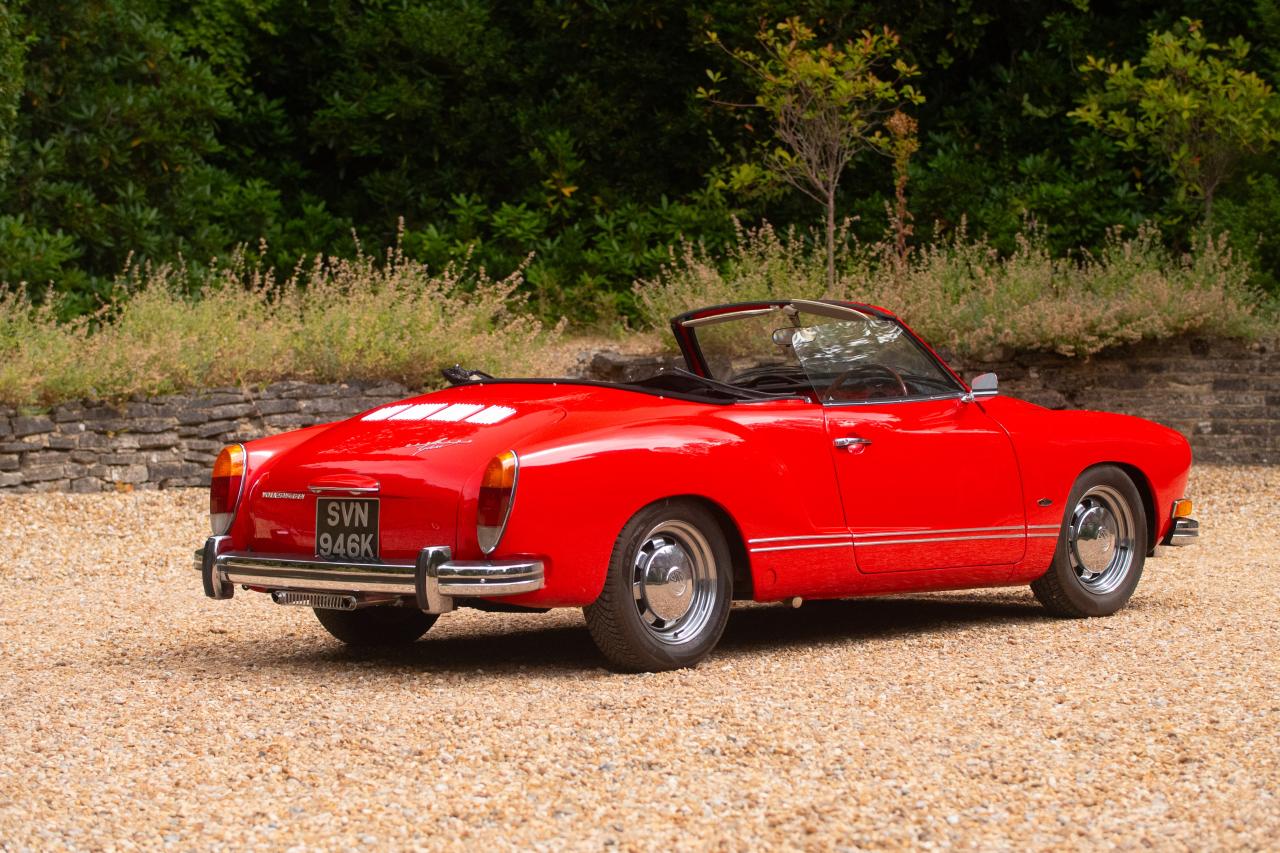 1972 Volkswagen Kharman Ghia Type 14 Cabriolet