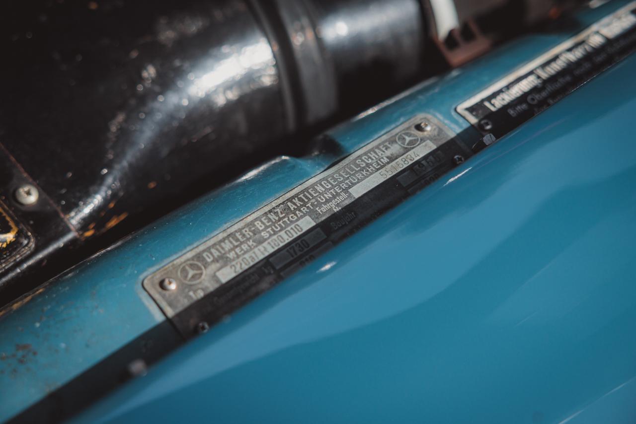 1956 Mercedes - Benz 220a Ponton
