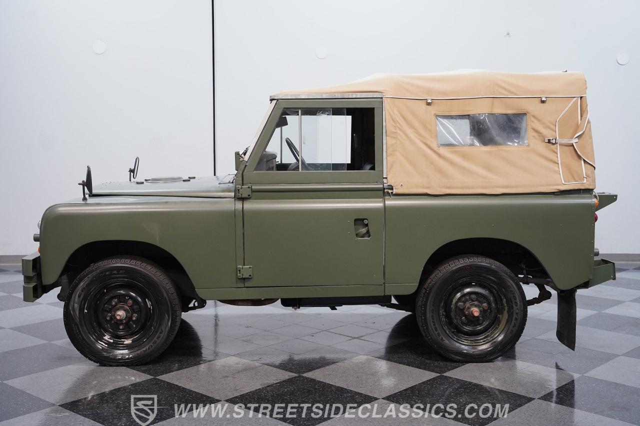 1973 Land Rover Series III Belgian Military Ragtop