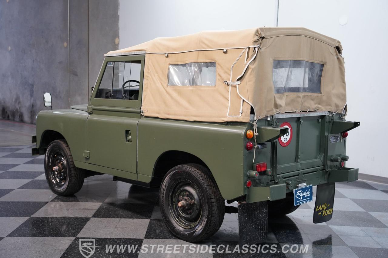 1973 Land Rover Series III Belgian Military Ragtop