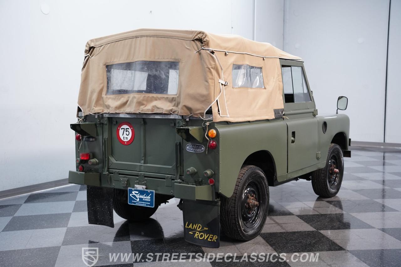 1973 Land Rover Series III Belgian Military Ragtop