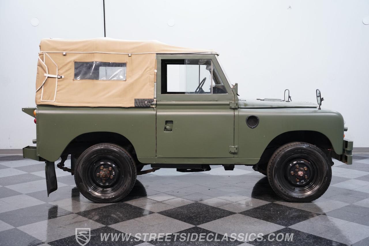 1973 Land Rover Series III Belgian Military Ragtop