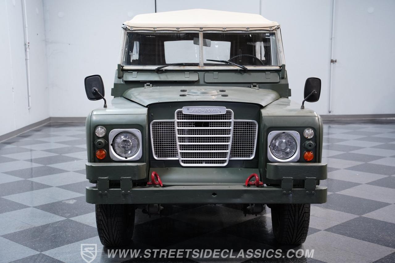 1973 Land Rover Series III Belgian Military Ragtop