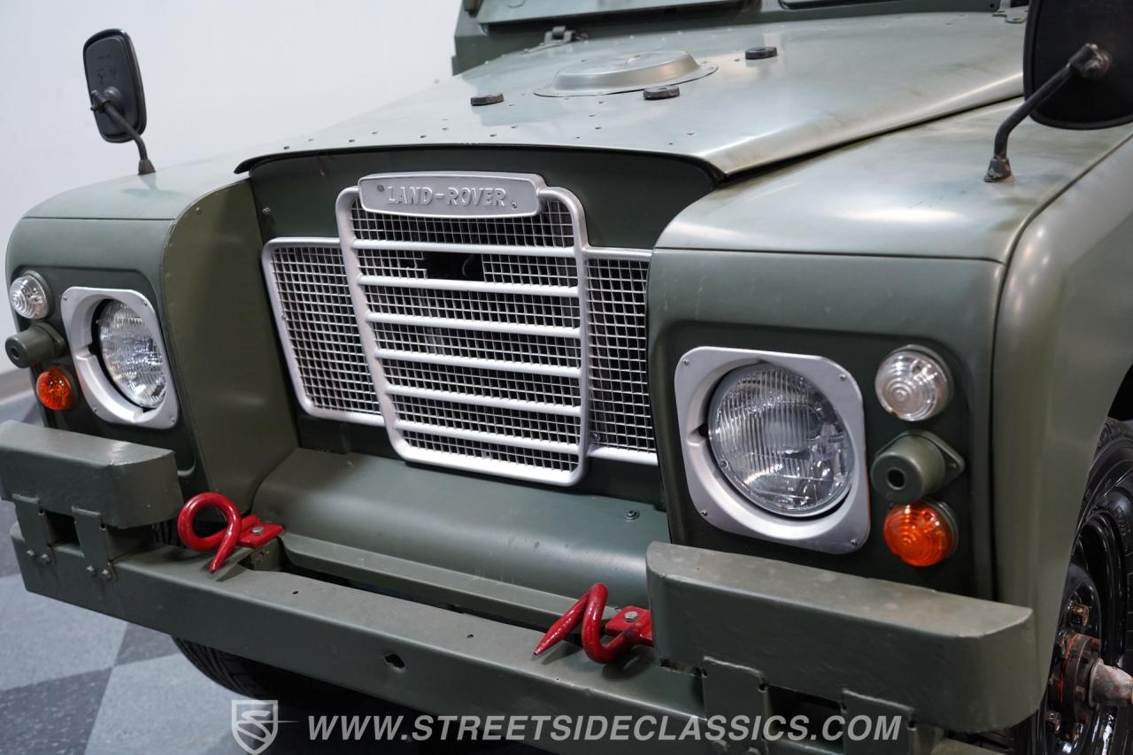 1973 Land Rover Series III Belgian Military Ragtop