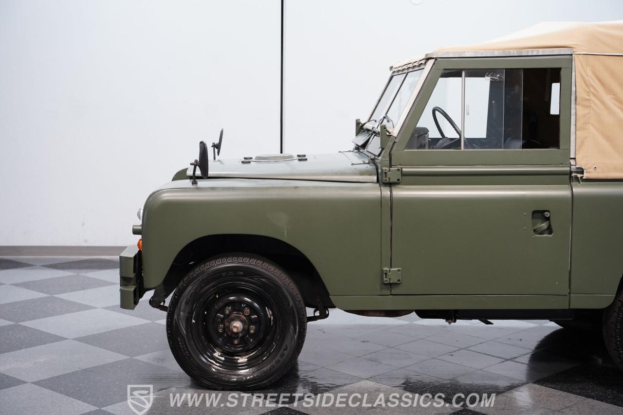 1973 Land Rover Series III Belgian Military Ragtop