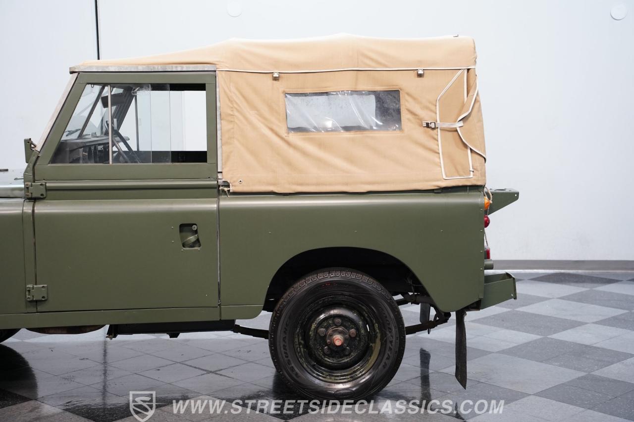 1973 Land Rover Series III Belgian Military Ragtop