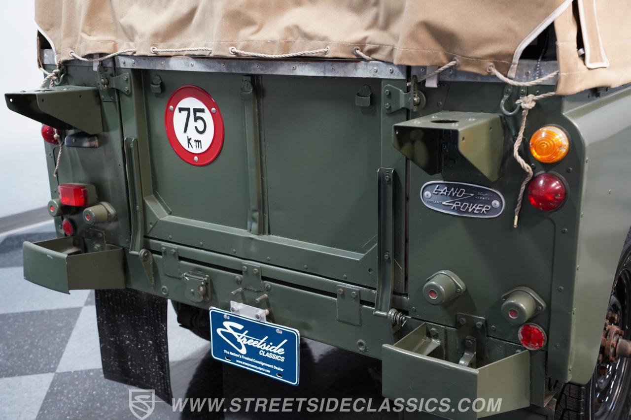 1973 Land Rover Series III Belgian Military Ragtop