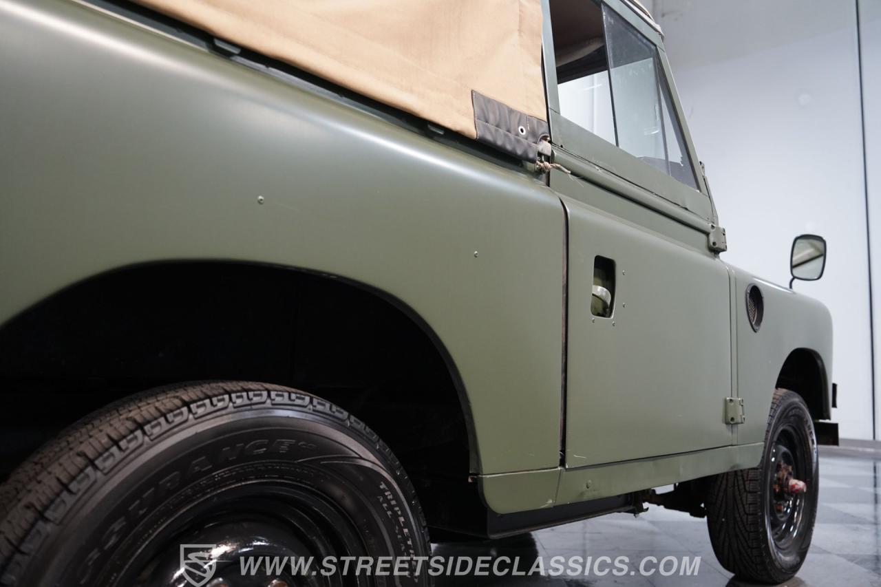 1973 Land Rover Series III Belgian Military Ragtop