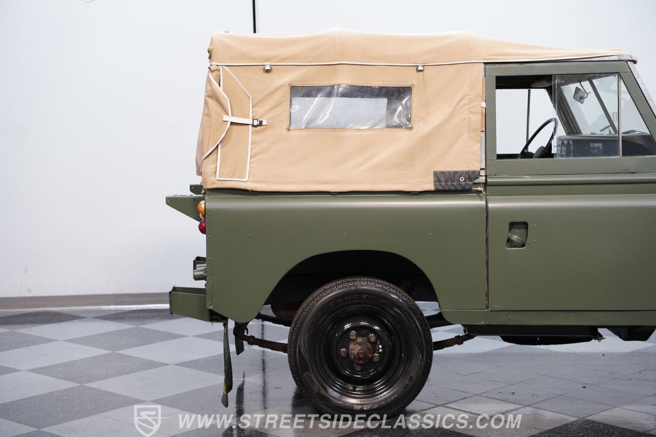 1973 Land Rover Series III Belgian Military Ragtop