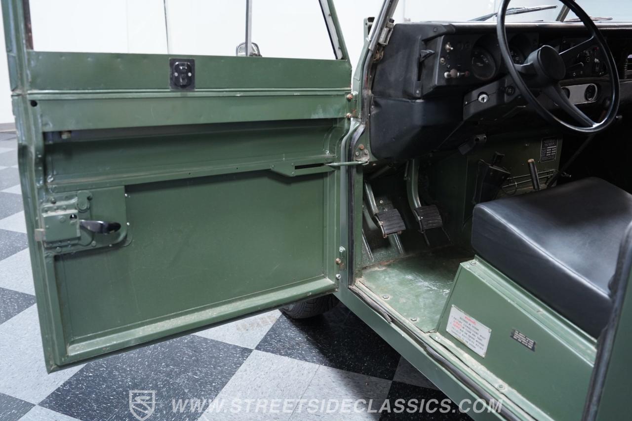 1973 Land Rover Series III Belgian Military Ragtop