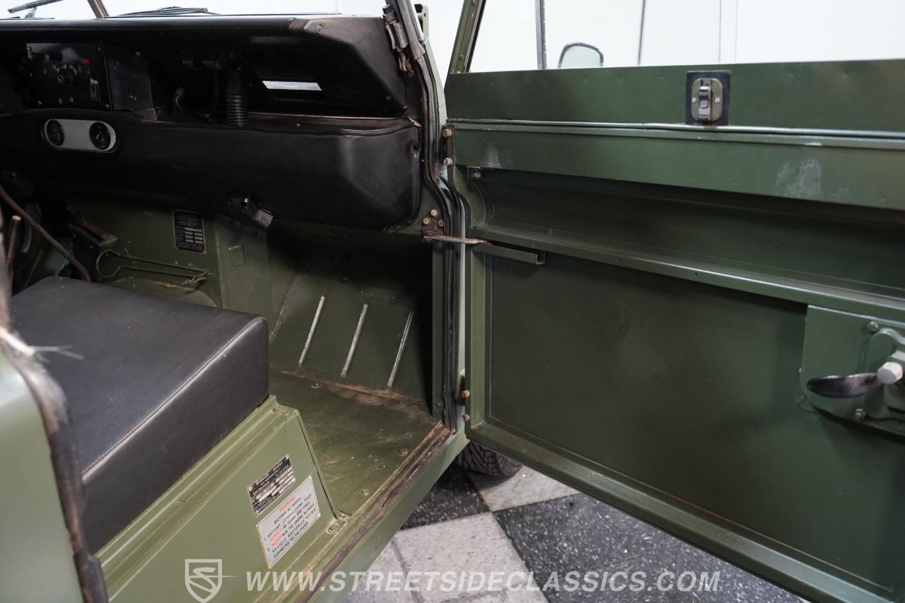 1973 Land Rover Series III Belgian Military Ragtop