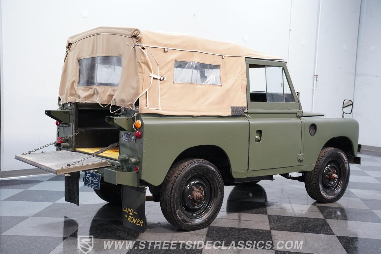 1973 Land Rover Series III Belgian Military Ragtop