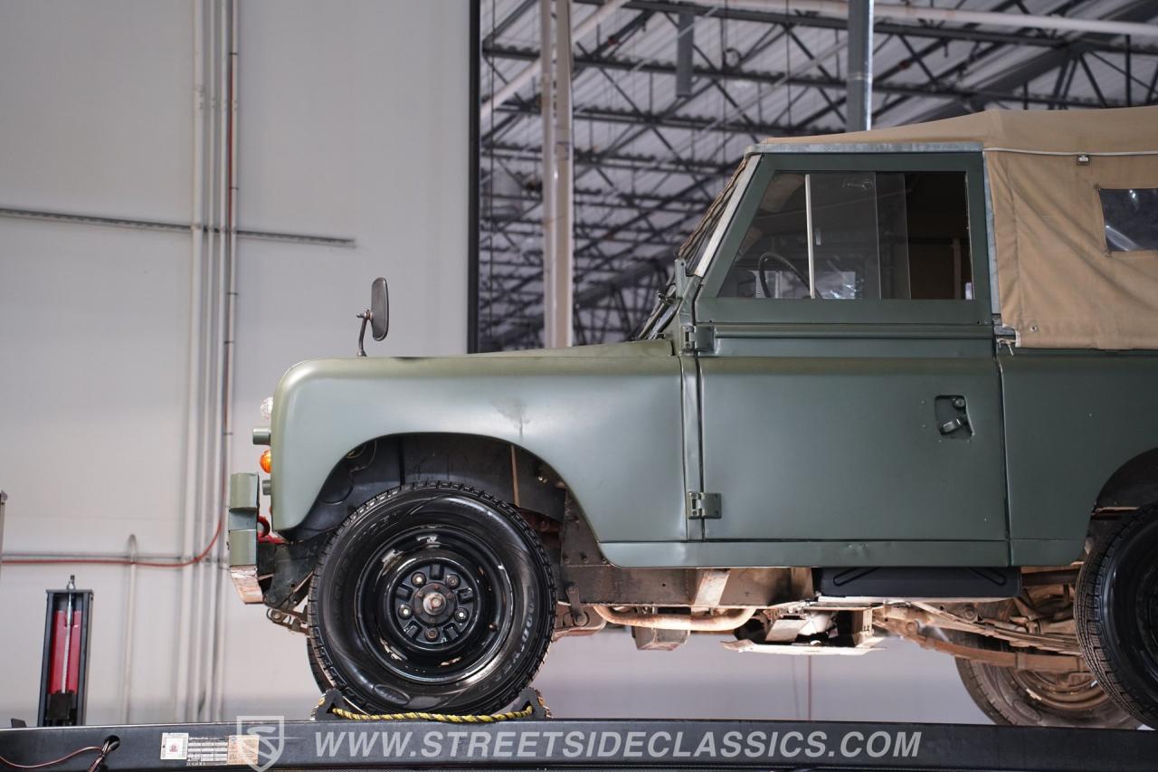 1973 Land Rover Series III Belgian Military Ragtop