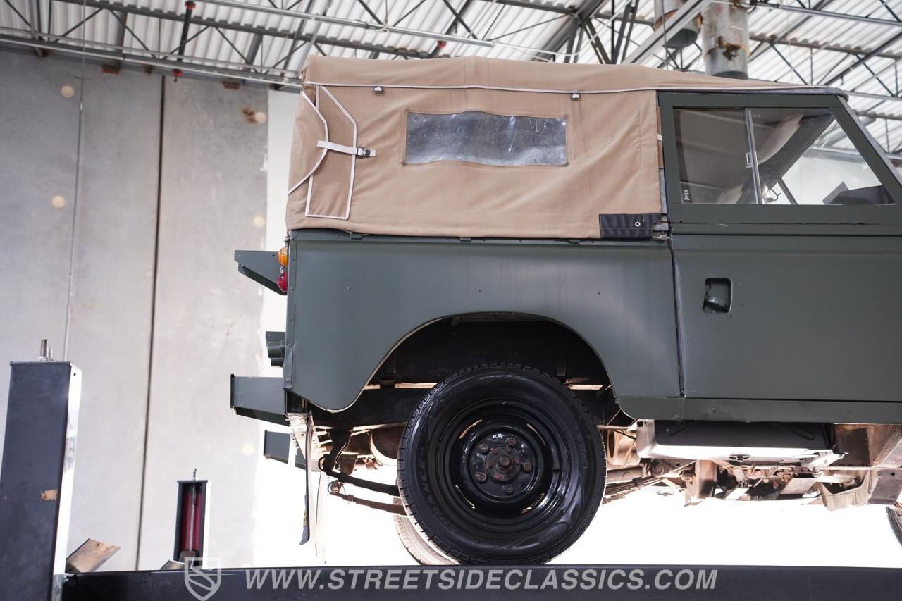 1973 Land Rover Series III Belgian Military Ragtop