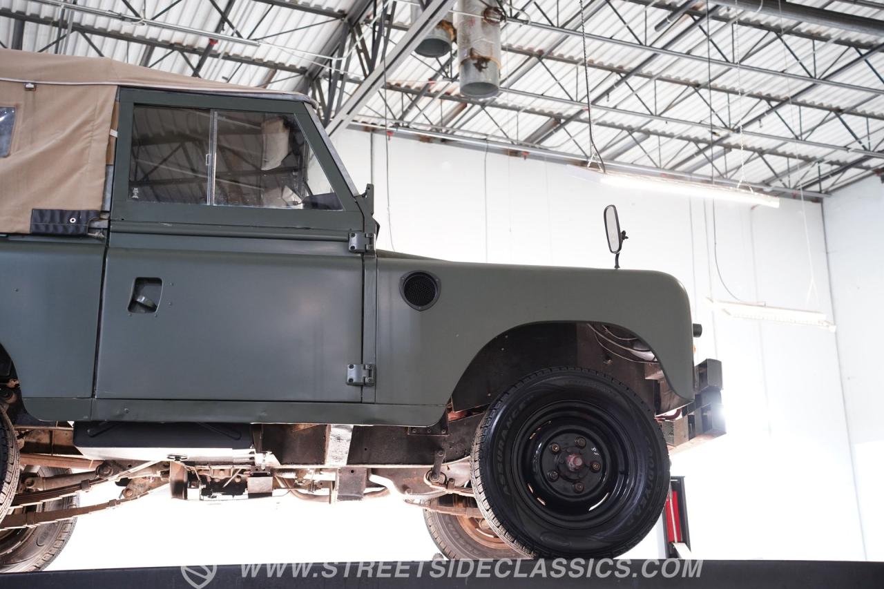 1973 Land Rover Series III Belgian Military Ragtop