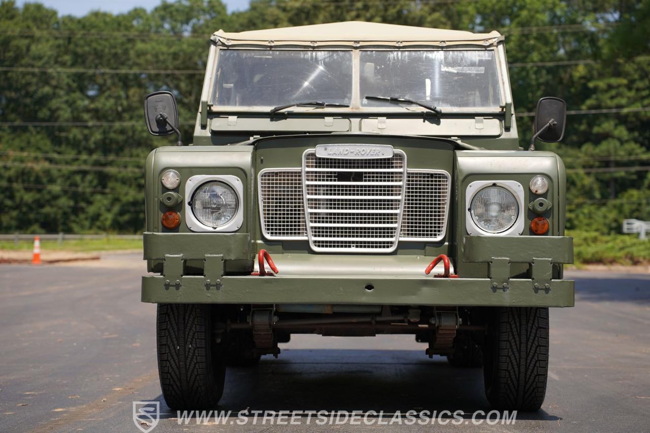 1973 Land Rover Series III Belgian Military Ragtop