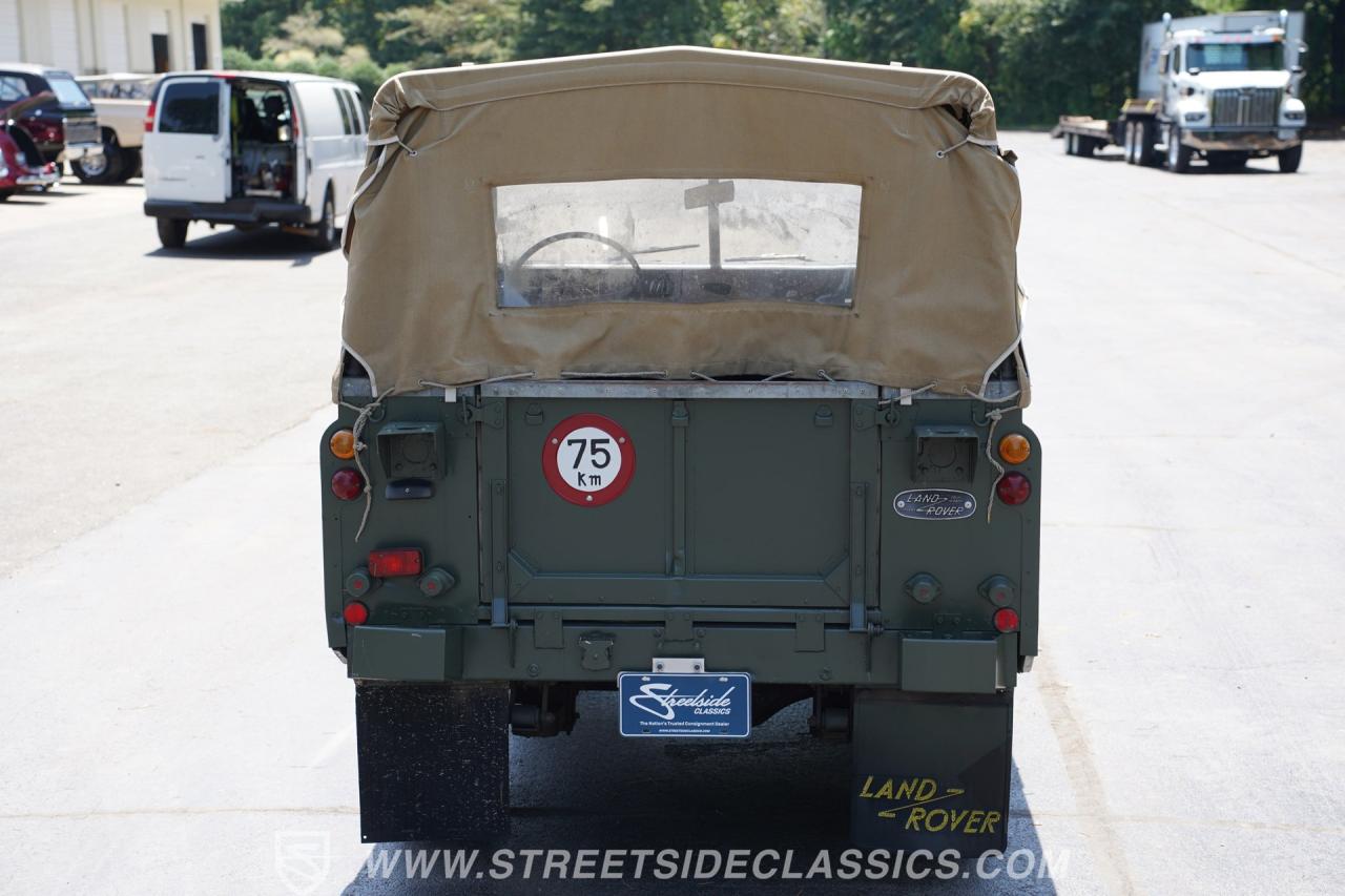 1973 Land Rover Series III Belgian Military Ragtop