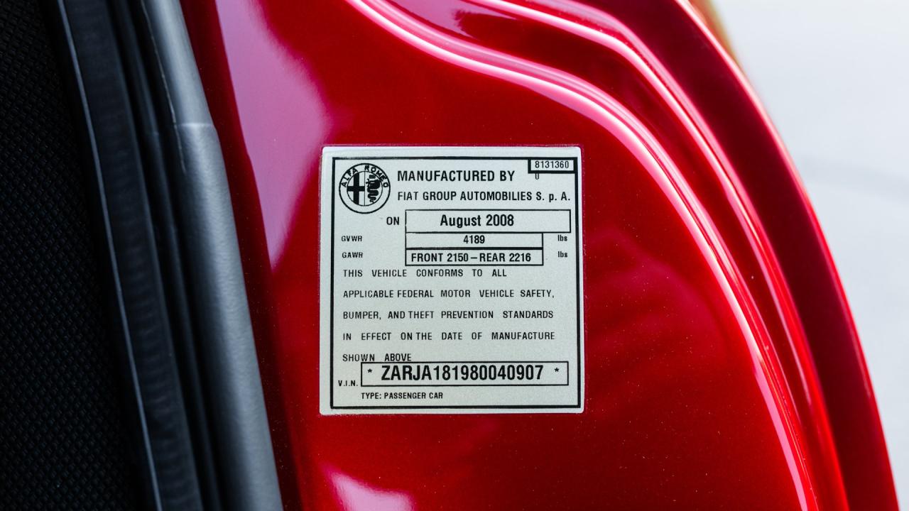 2008 Alfa Romeo 8C Competizione
